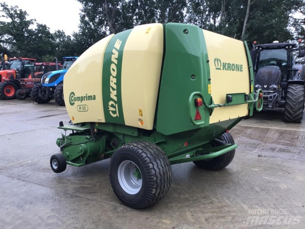 Krone Comprima f125 원형 곤포기