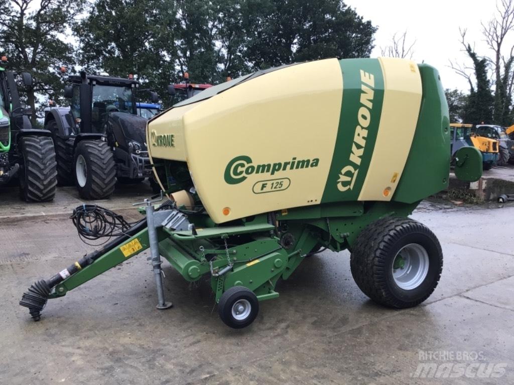 Krone Comprima f125 원형 곤포기