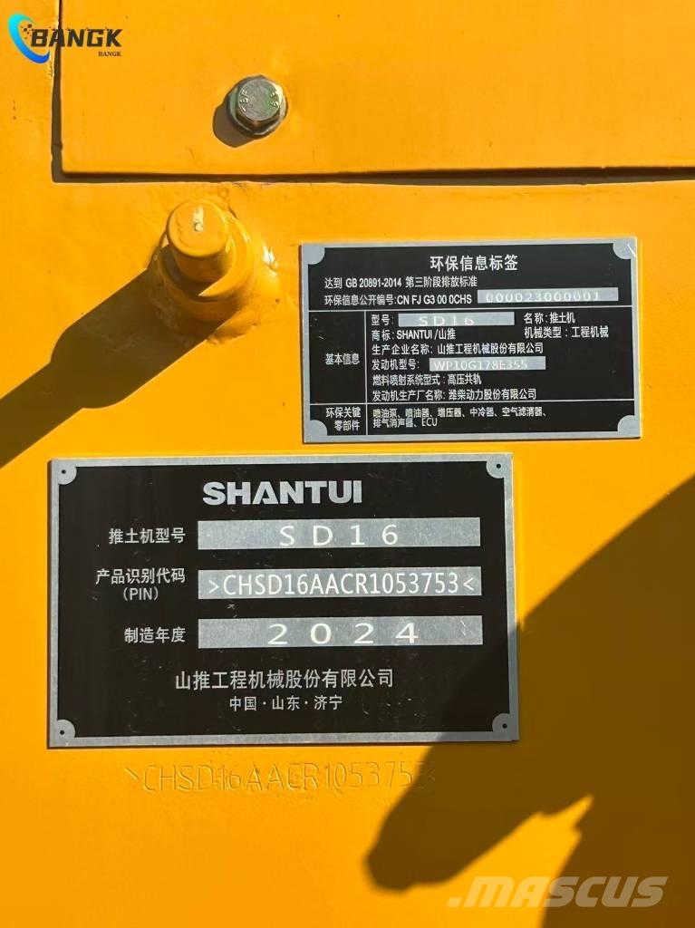 Shantui SD 16 크롤러 도저