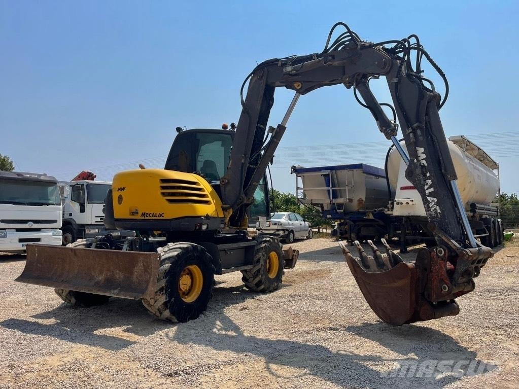 Mecalac 714 MW  휠 굴삭기