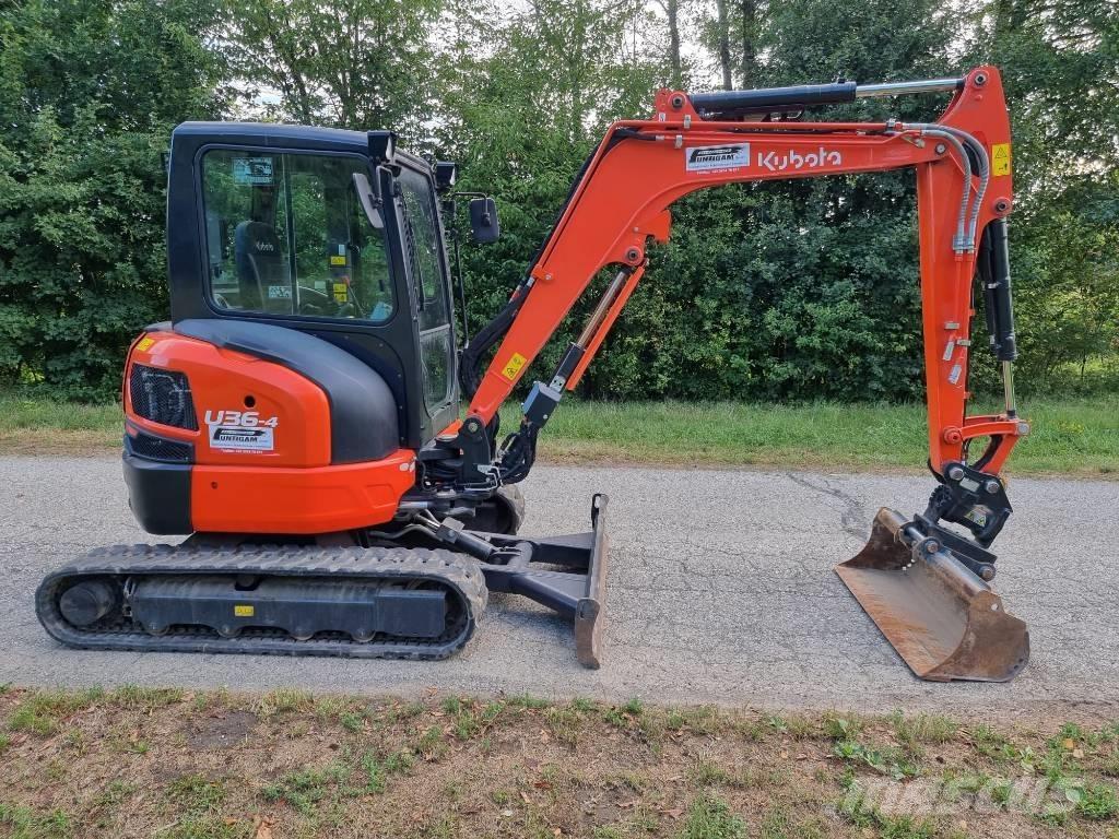 Kubota U 36-4 소형 굴삭기 7톤 미만