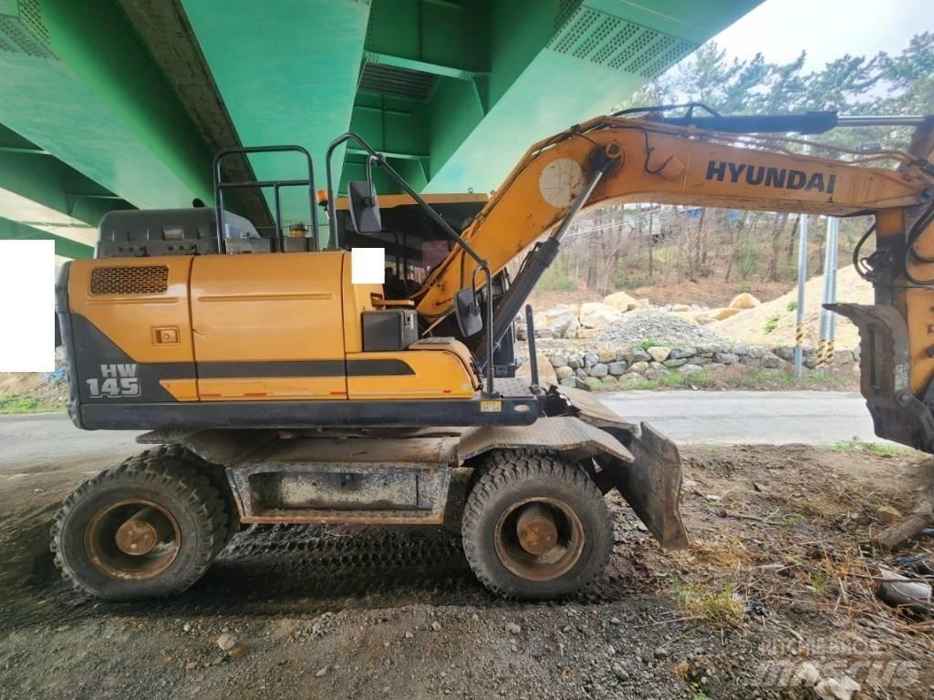 Hyundai HW 145  휠 굴삭기
