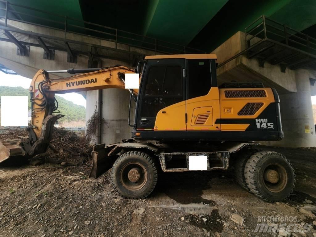 Hyundai HW 145  휠 굴삭기