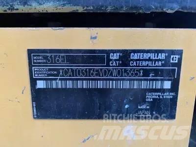 CAT 316 EL 대형 굴삭기 29톤 이상