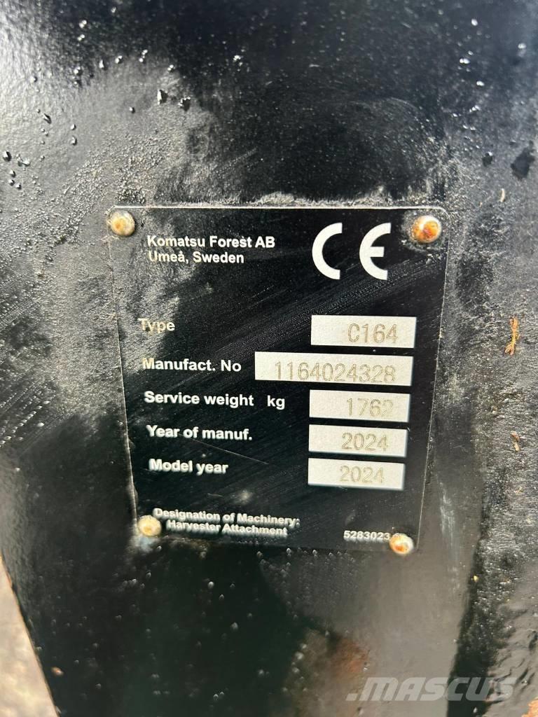 Komatsu C 164 하비스터 헤드