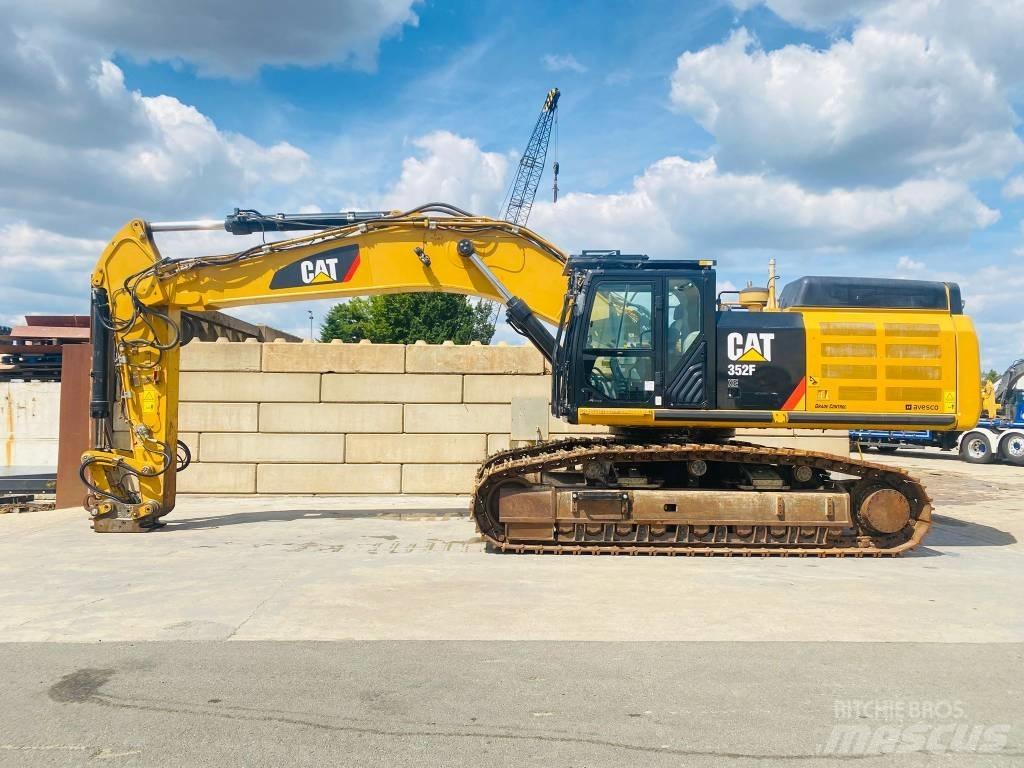 CAT 352f xe 대형 굴삭기 29톤 이상