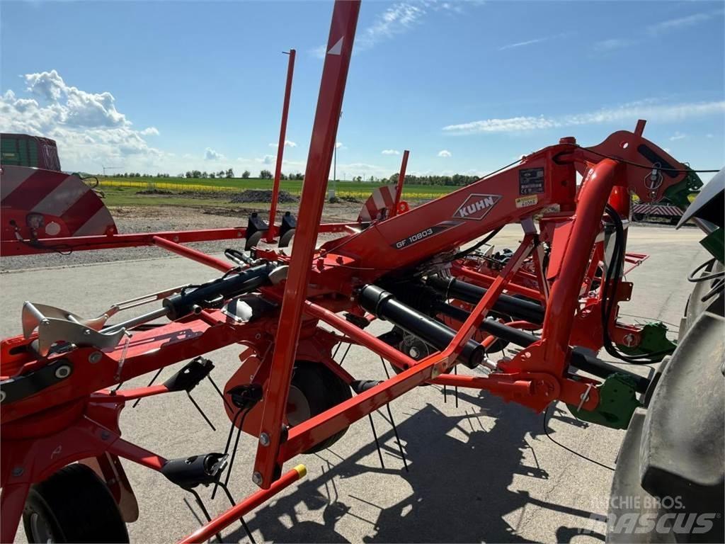 Kuhn GF 10803 갈퀴 및 테더