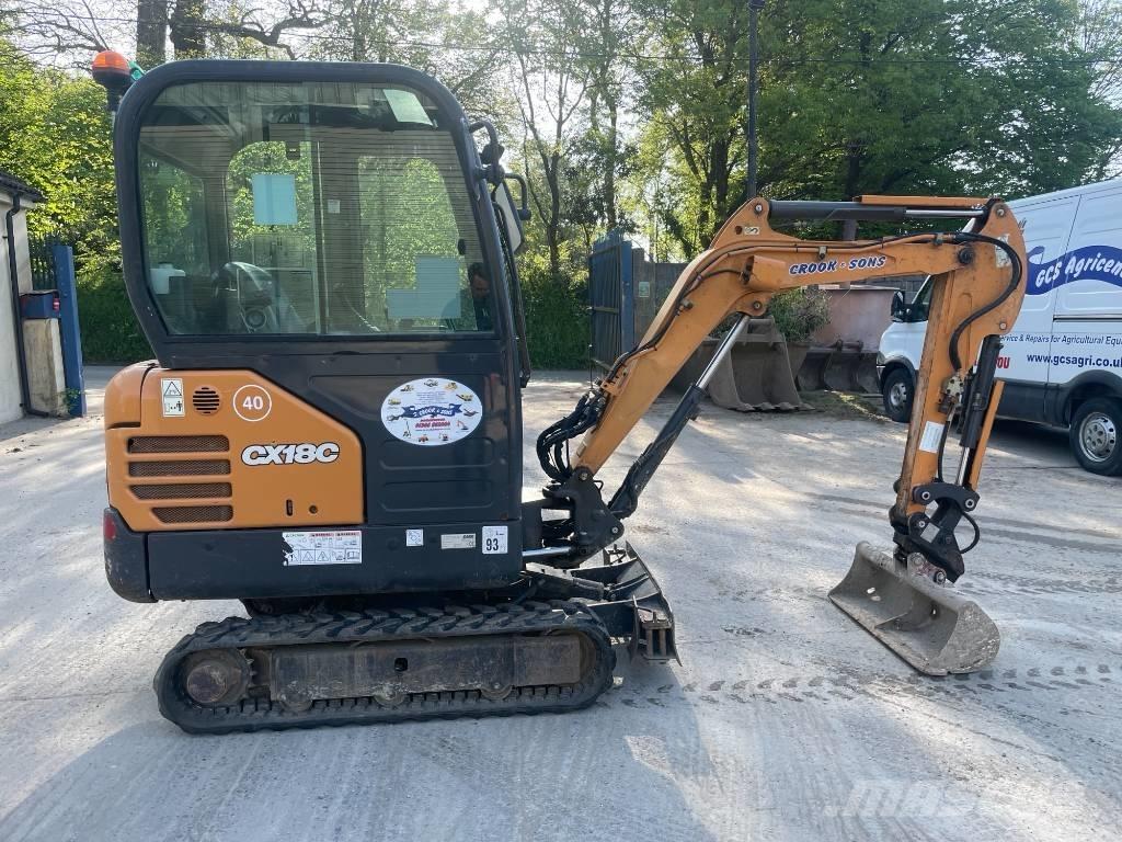 CASE CX 18 C 소형 굴삭기 7톤 미만