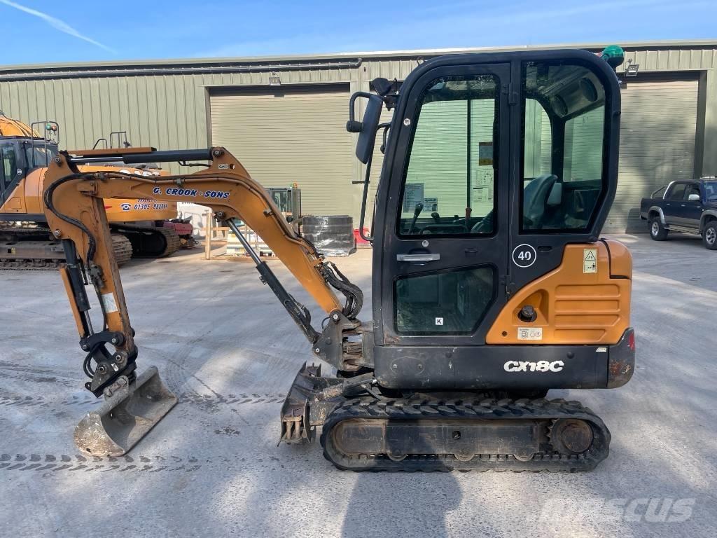 CASE CX 18 C 소형 굴삭기 7톤 미만
