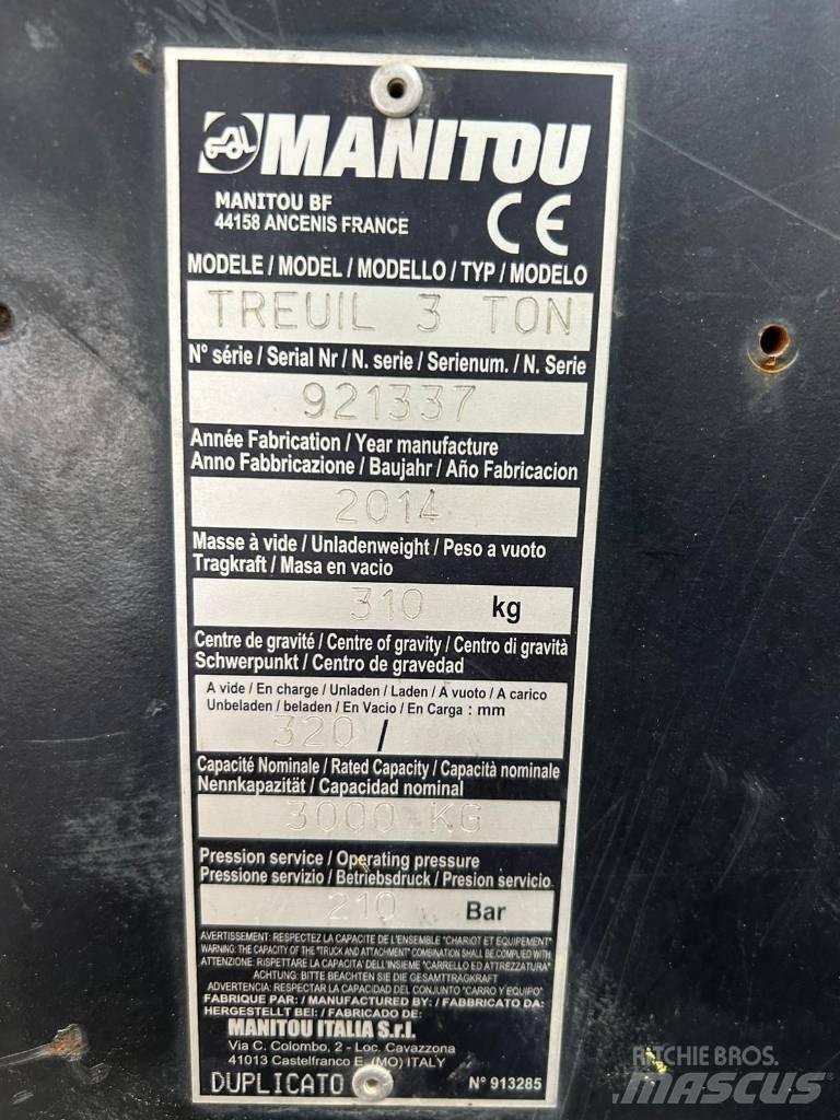 Manitou WINCH 3T 기타 부품  