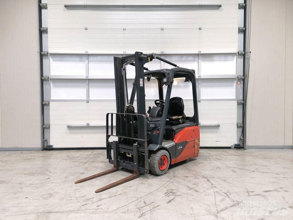 Linde E14-02 전동 지게차