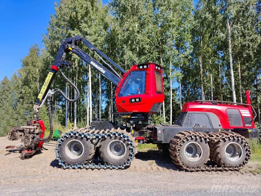 Komatsu 931 XC 원목 하베스터