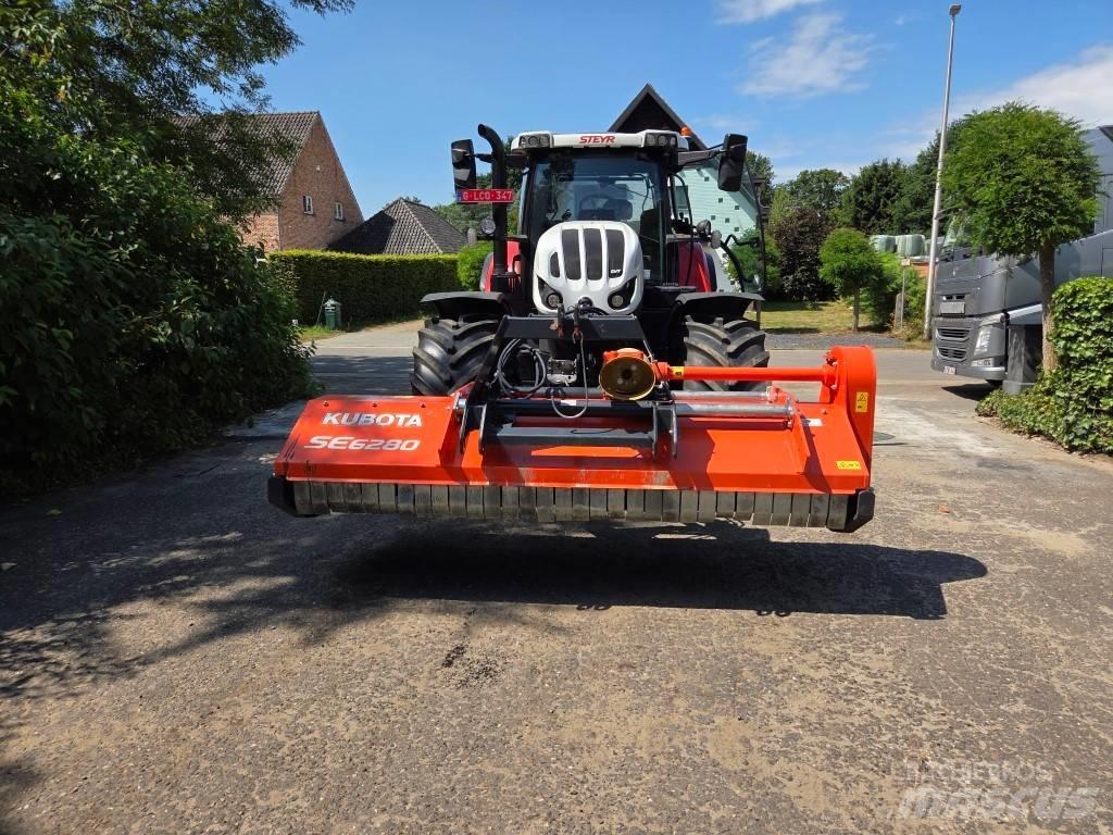 Kubota SE6280 목장 제초기 및 토퍼