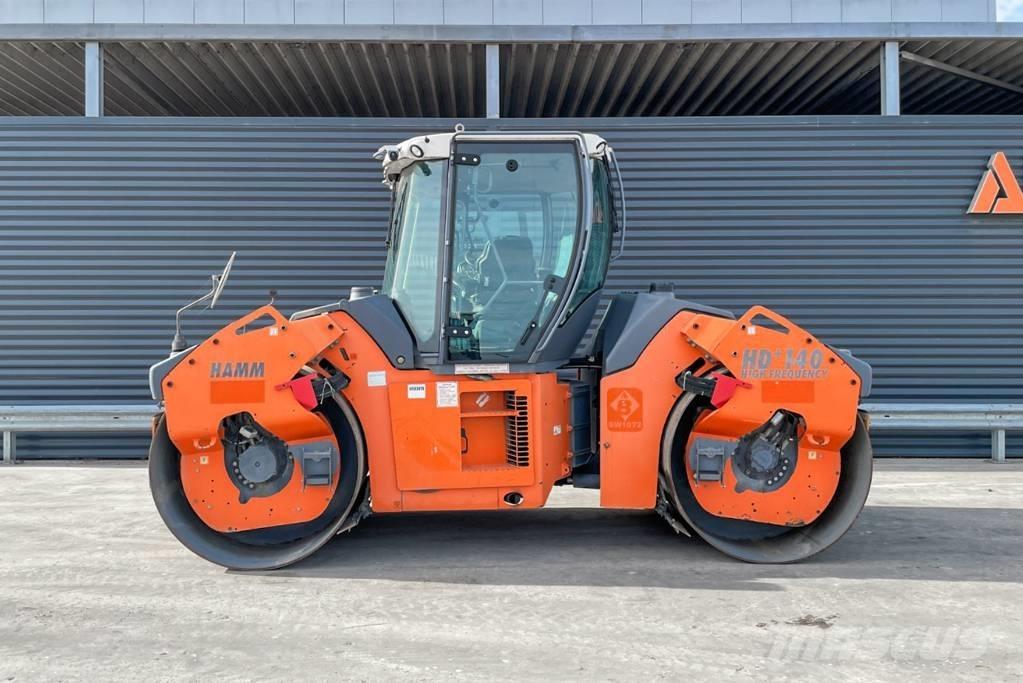 Hamm HD+ 140 VV-HV 트윈 드럼 롤러