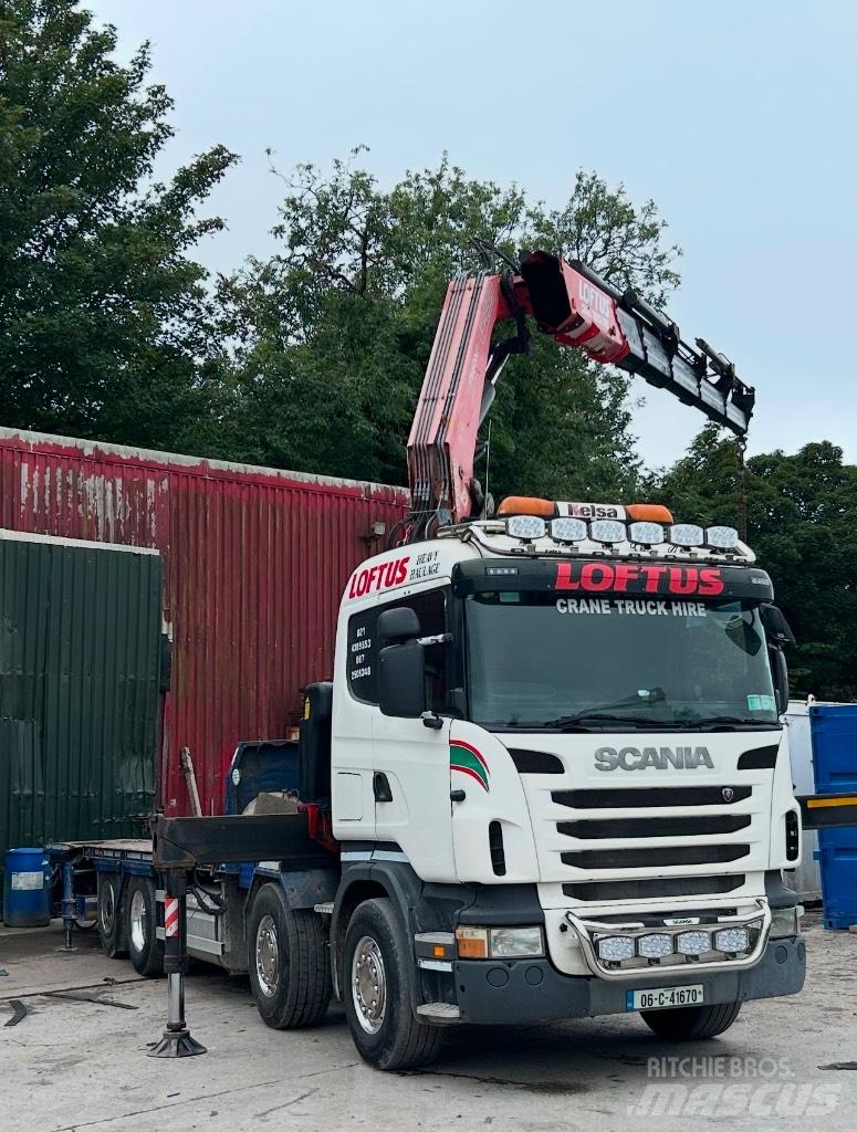 Scania R 420 크레인 트럭