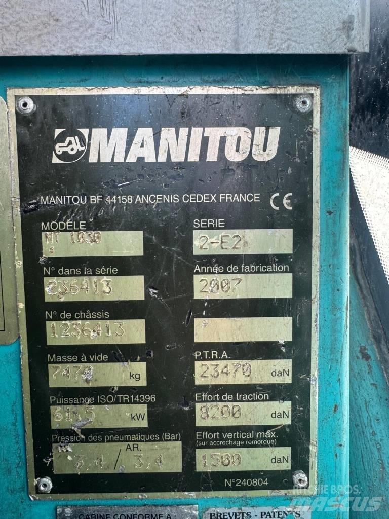 Manitou MT 1030 S 텔러 핸들러