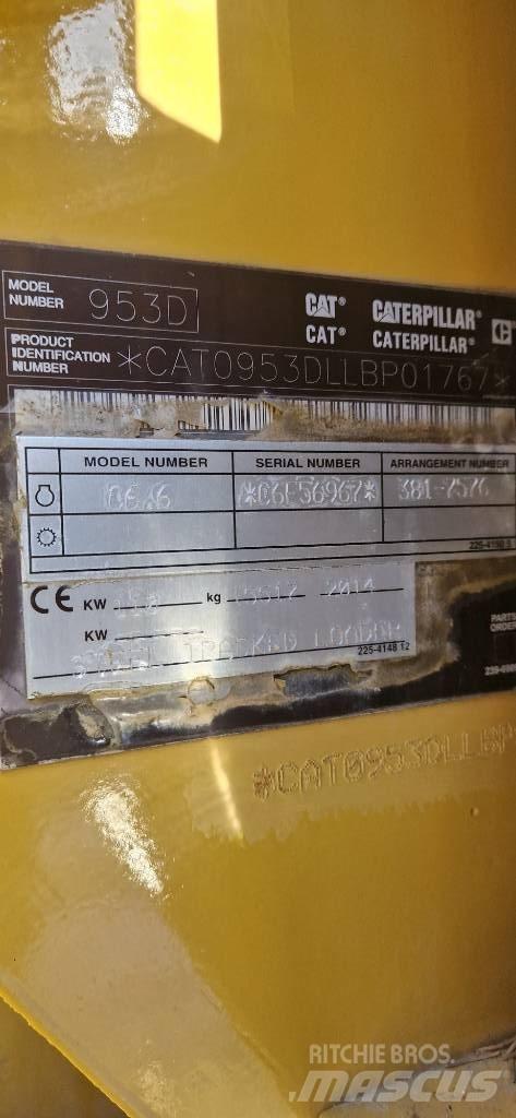 CAT 953 D 궤도식 로우더