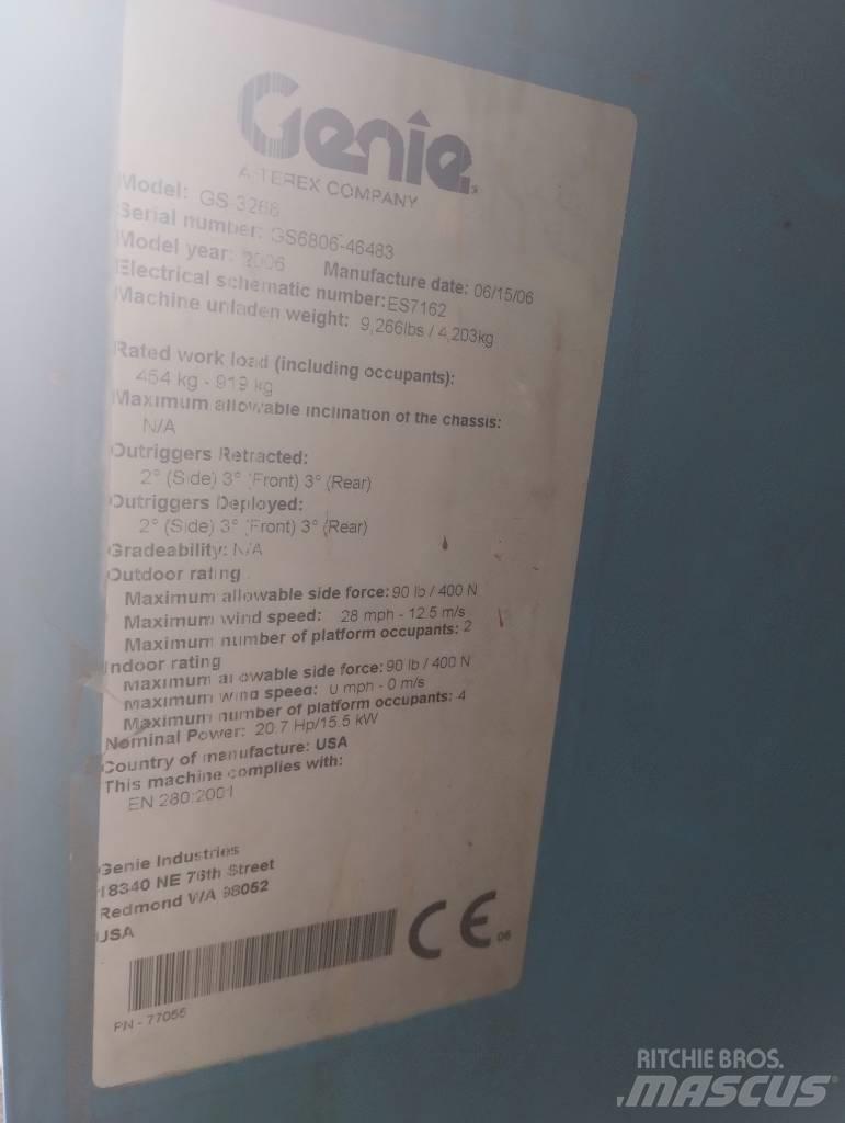 Genie GS 3268 가위형 리프트
