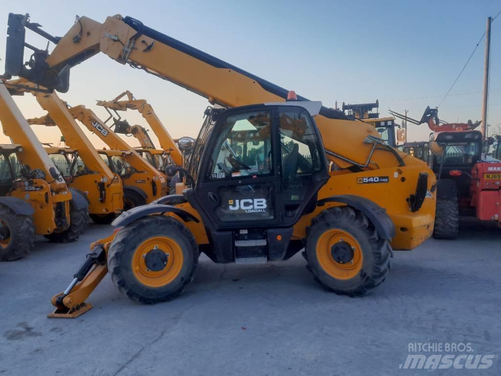 JCB 540-140 텔러 핸들러