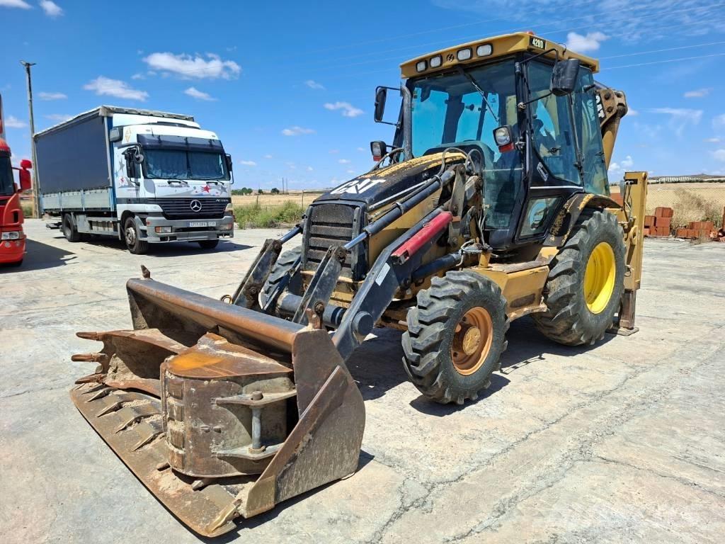 CAT 428 D 백호로더