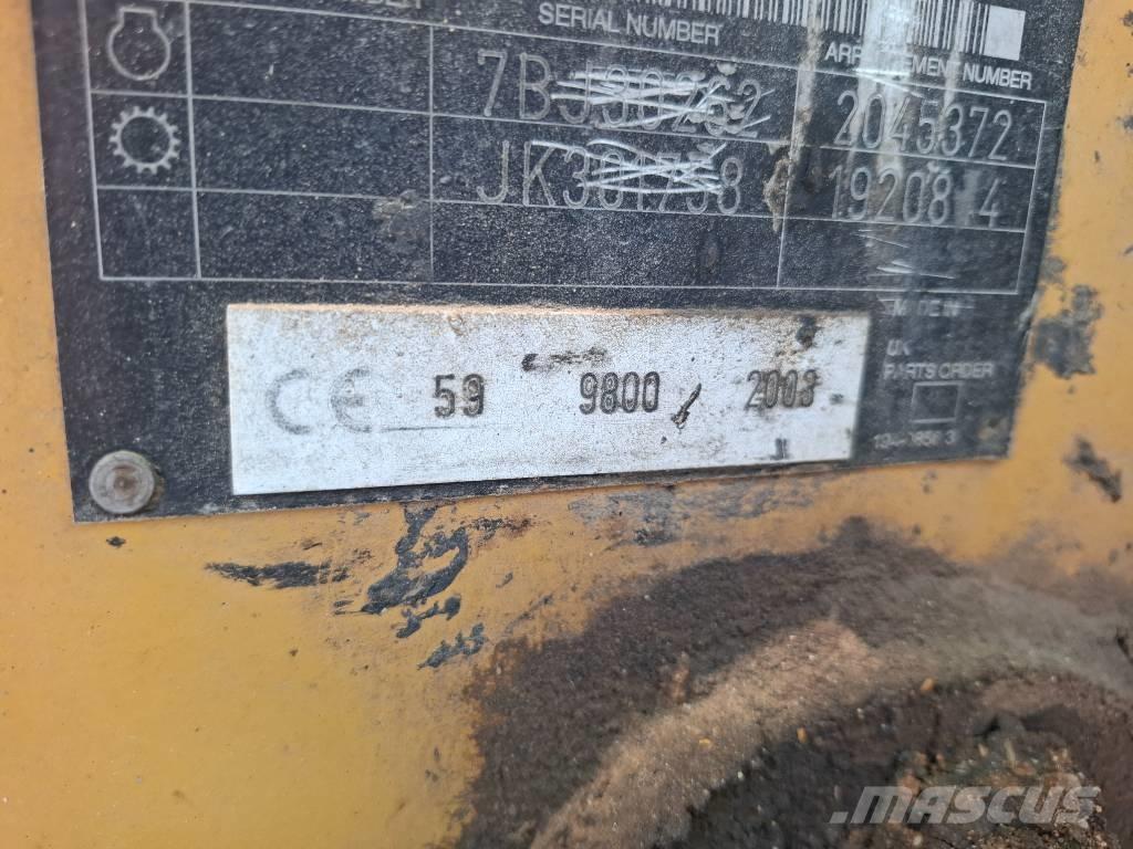 CAT 428 D 백호로더