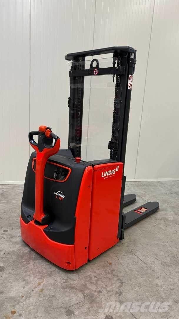 Linde L16 보행식 리치 지게차