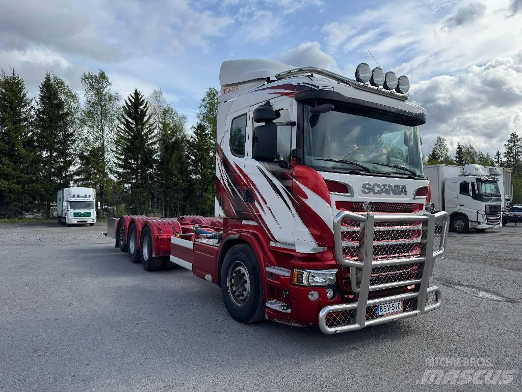 Scania R 520 새시 운전실 트럭
