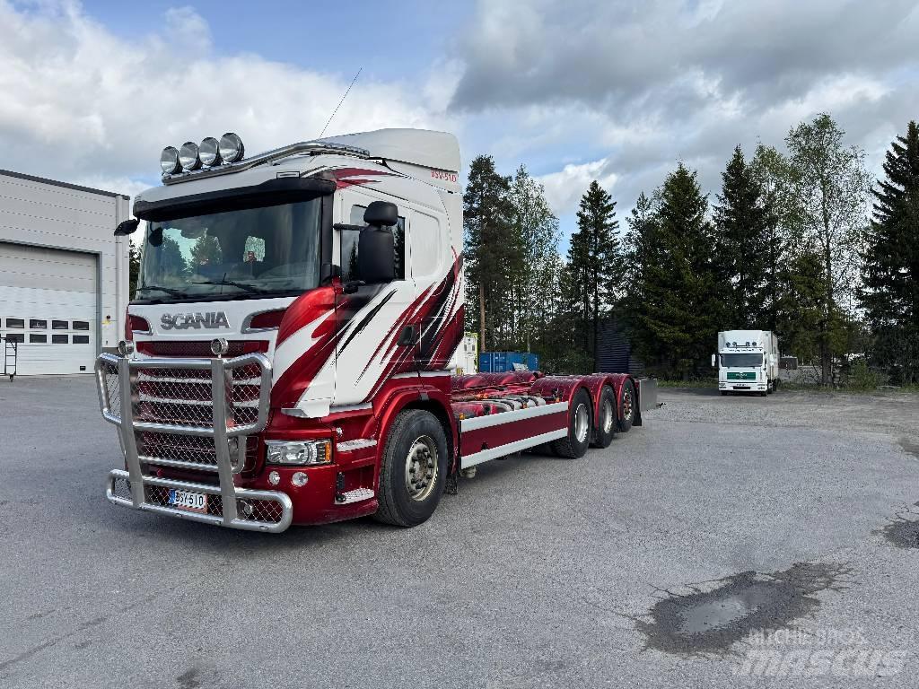 Scania R 520 새시 운전실 트럭