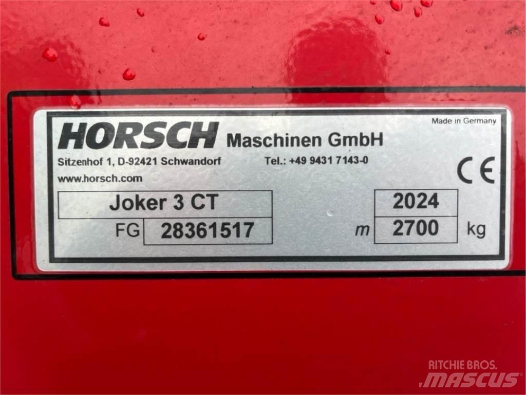 Horsch Joker 3 CT 디스크 하로우(쇄토기)