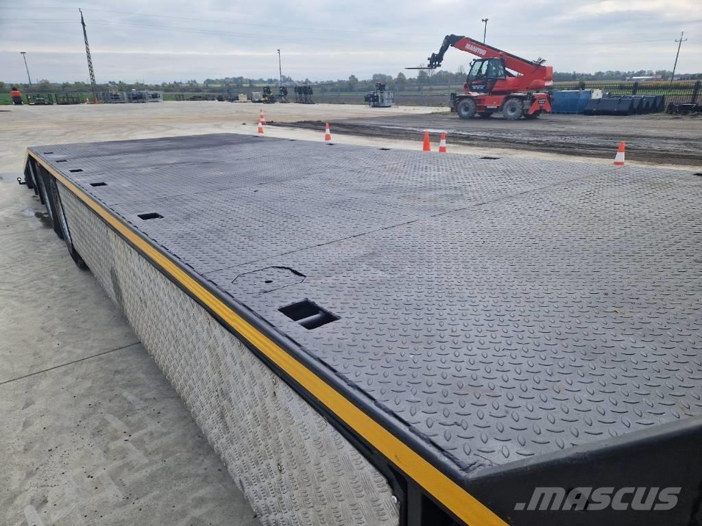 Scania P 400 플랫베드/윈치 트럭