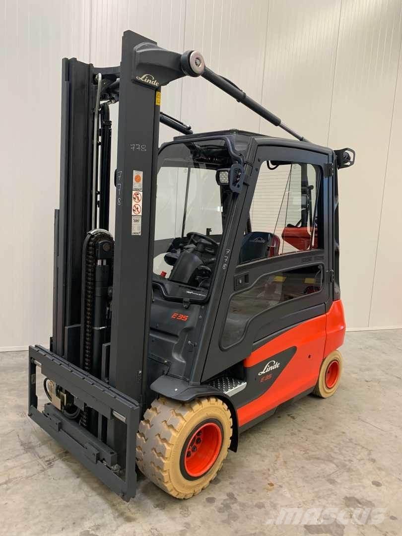 Linde E35L 전동 지게차