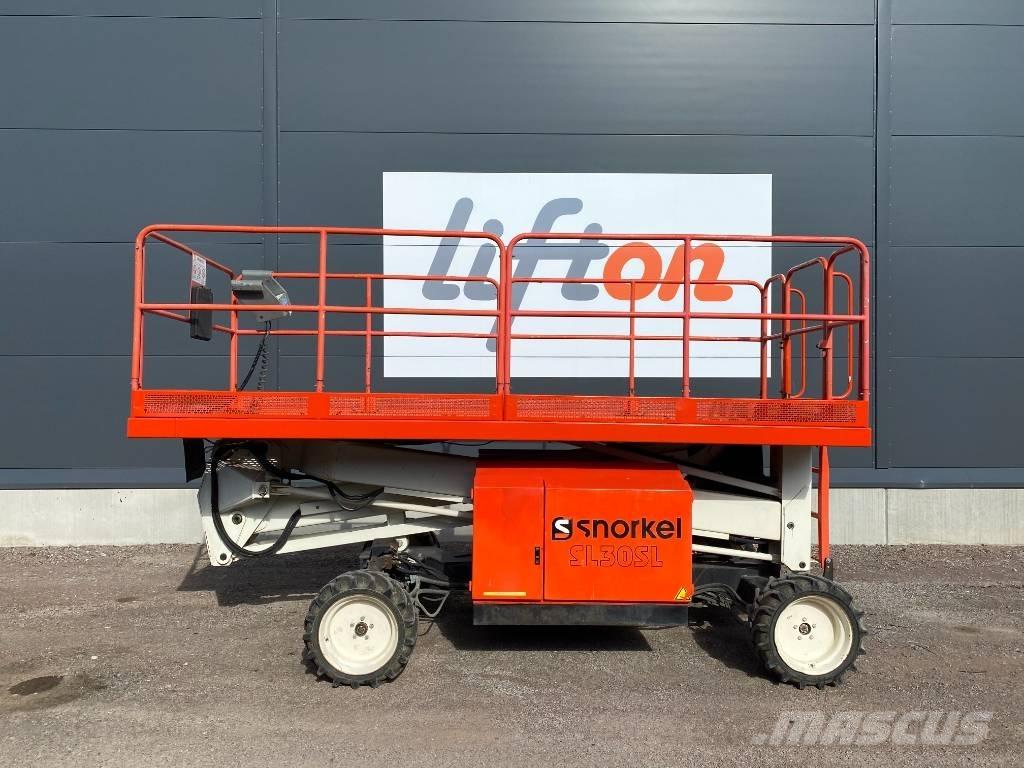 Snorkel SL 30 SL 트레일러 탑재 고소작업대