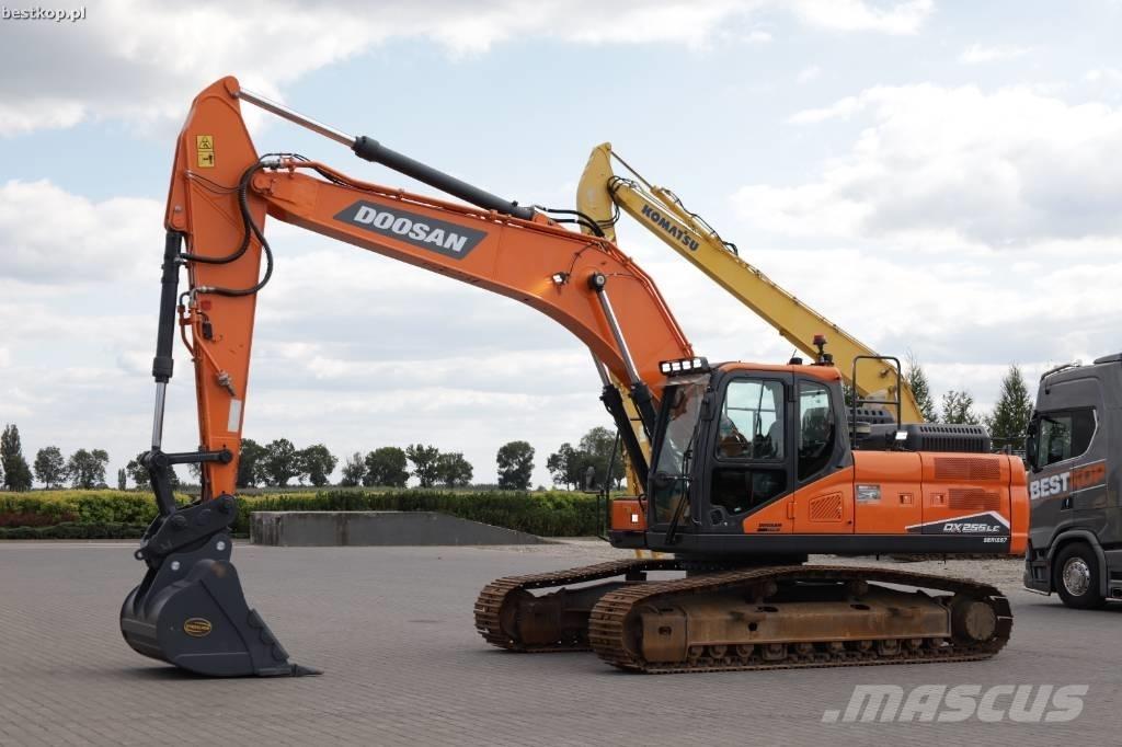 Doosan DX255LC-7 대형 굴삭기 29톤 이상