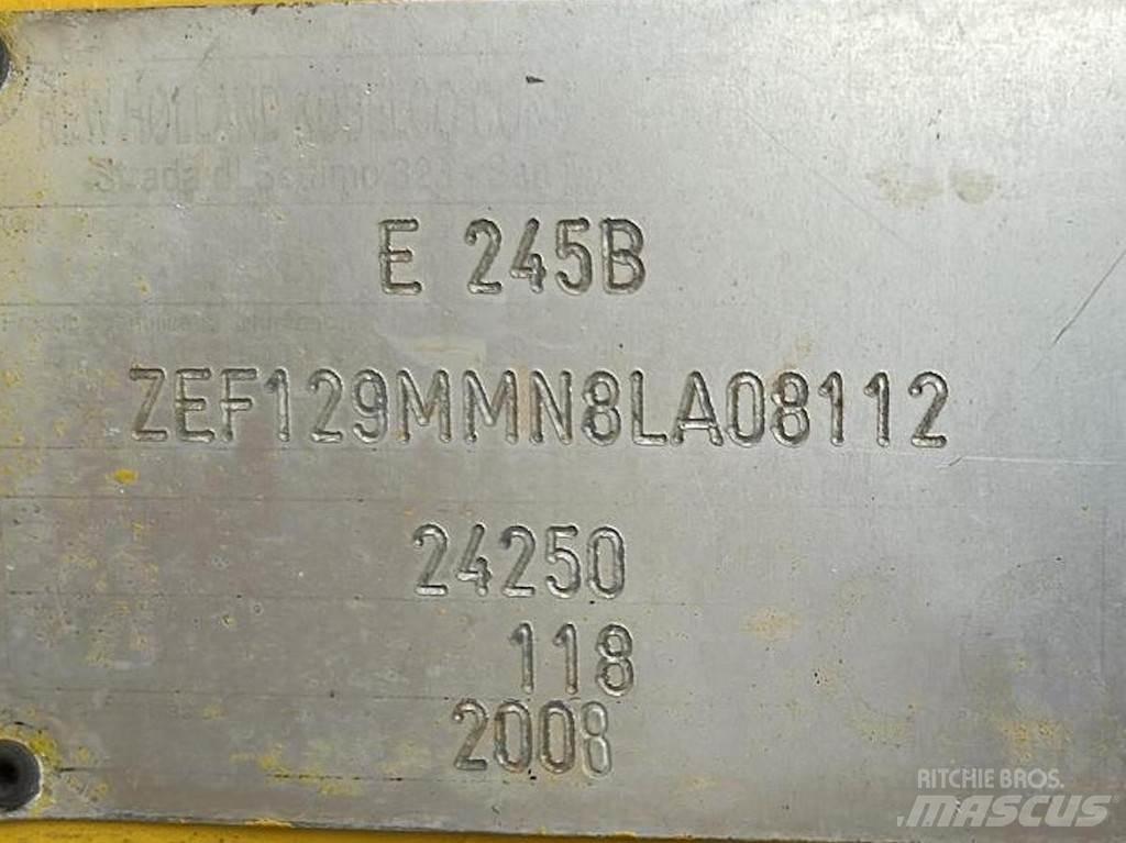 New Holland E245B 특수 굴삭기