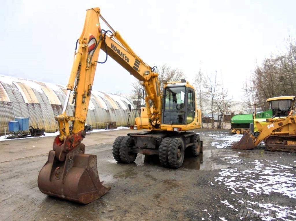 Komatsu PW 130ES-6K  휠 굴삭기