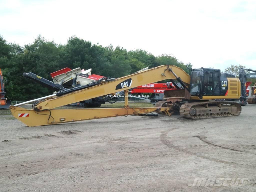 CAT 329 EL SLR 롱리치 굴삭기