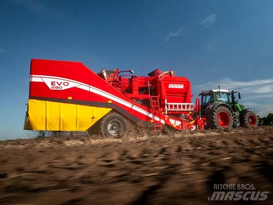 Grimme EVO280CS 감자수확기 및 포테이토디거