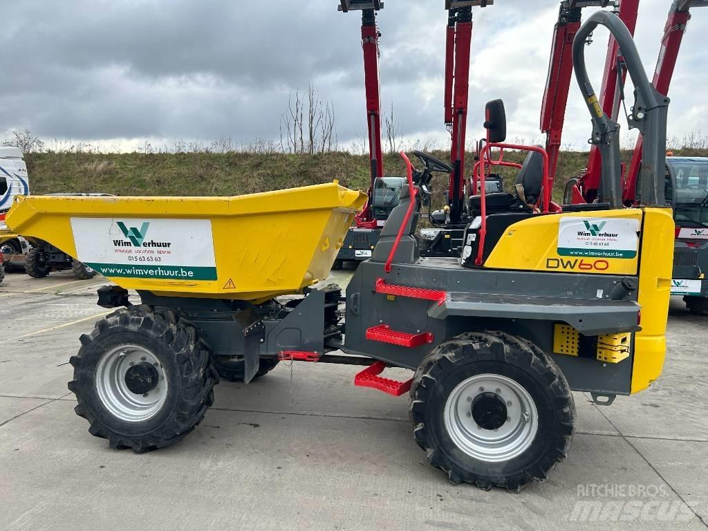 Wacker Neuson DW 60 건설현장 덤프트럭