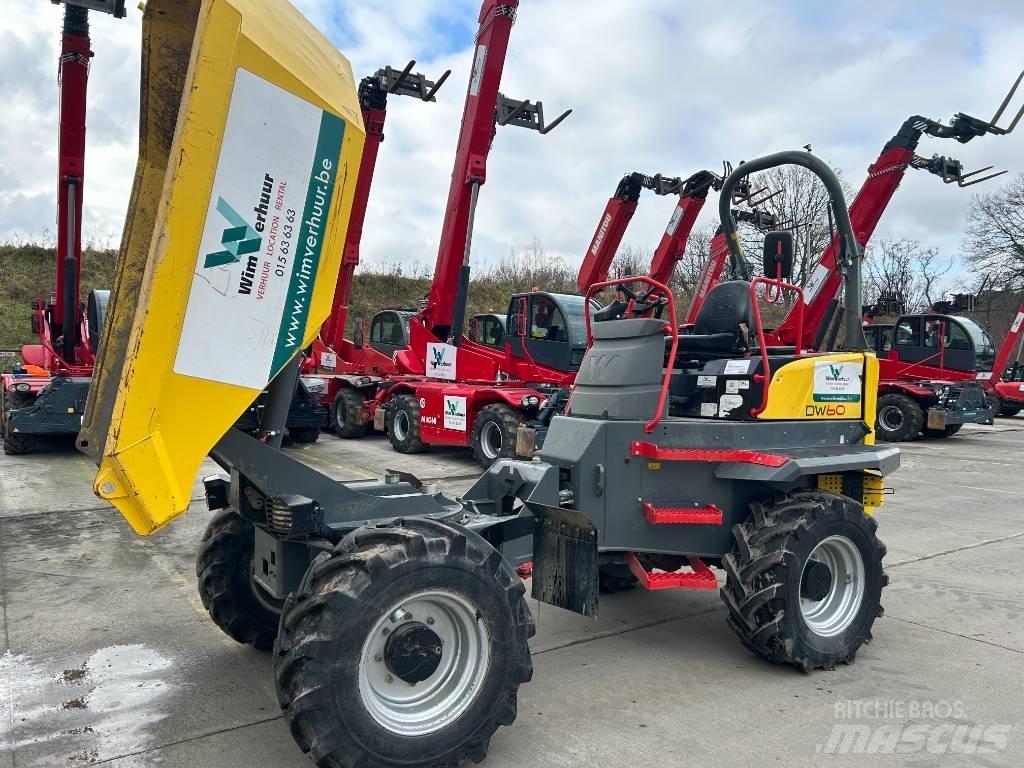 Wacker Neuson DW 60 건설현장 덤프트럭