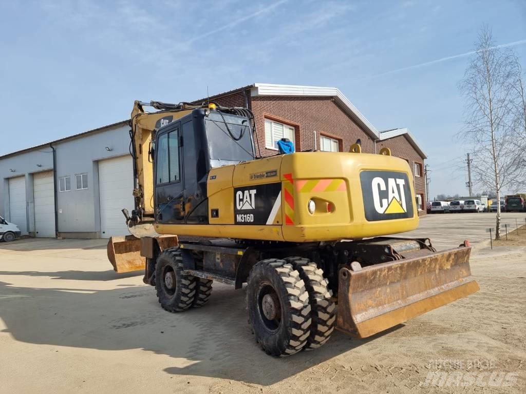 CAT M316 D II  휠 굴삭기