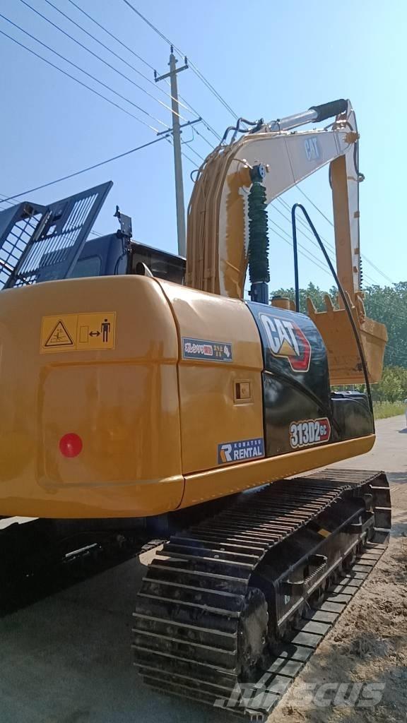 CAT 313 D  휠 굴삭기