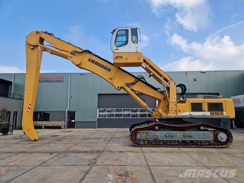 Liebherr R954C EW 폐기물/산업 처리기