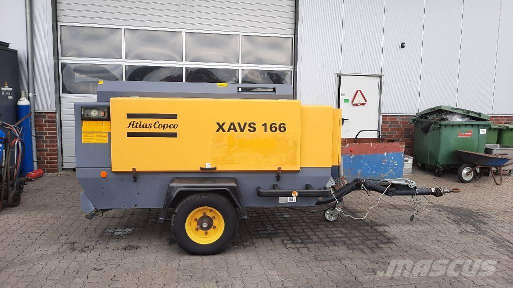 Atlas Copco XAVS 166 콤푸레샤