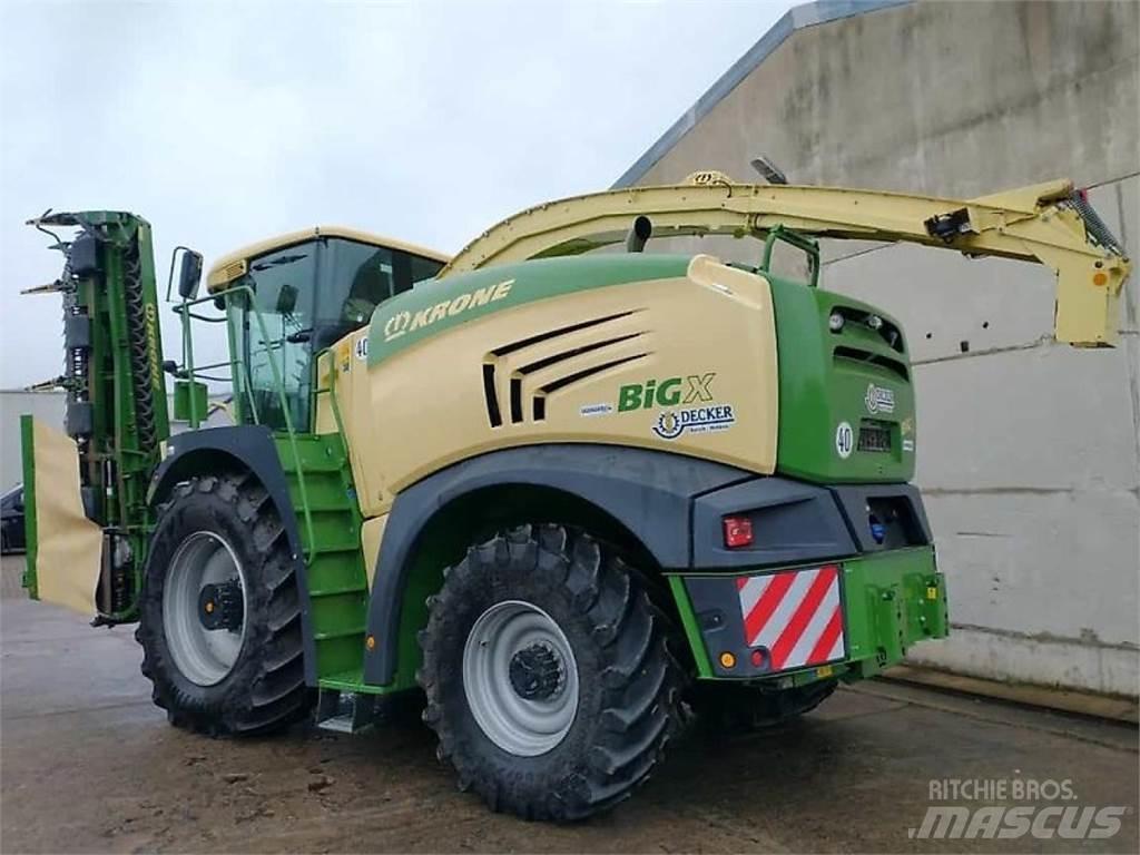 Krone Big X 630 자동 초지기계
