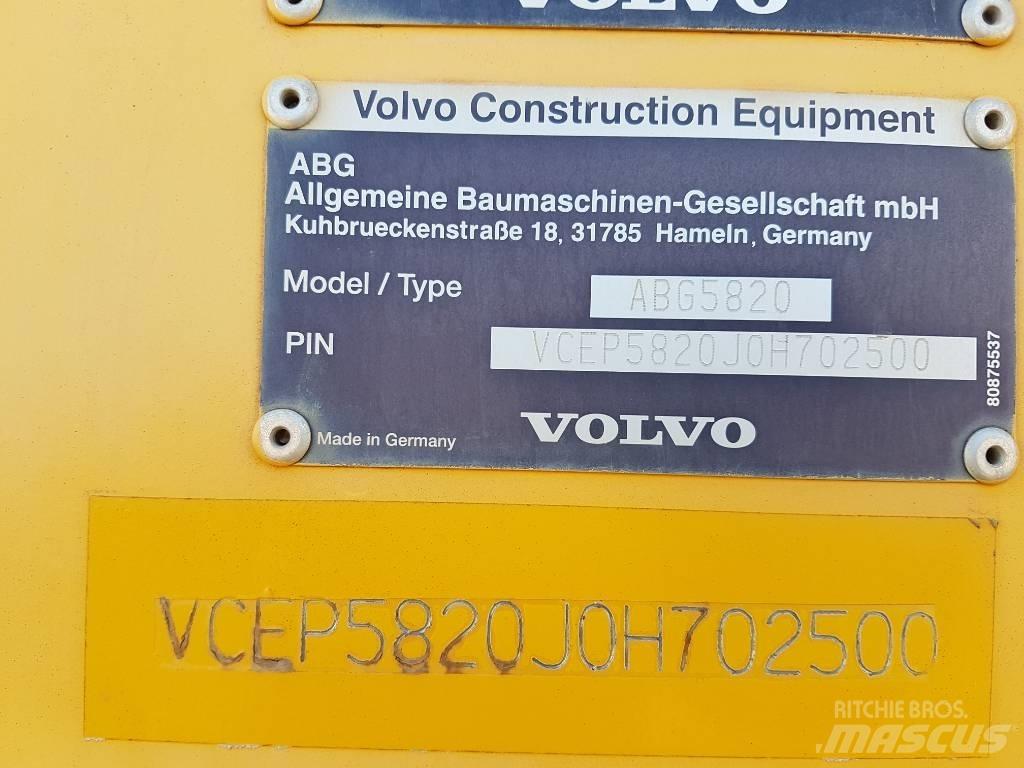 Volvo ABG852 아스팔트 포장장비