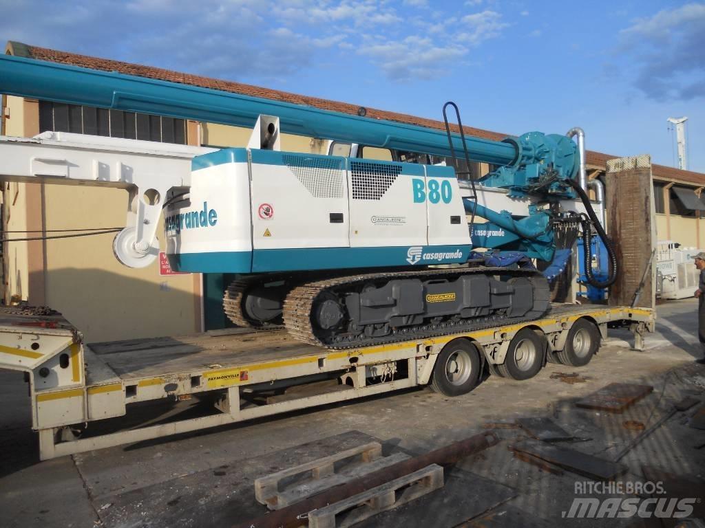 Casagrande B 80 말뚝설치기