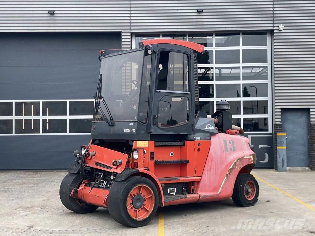 Linde H80D-02/1100 디젤 지게차