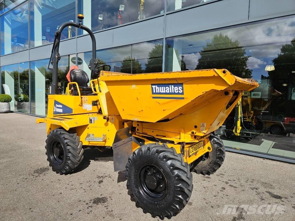 Thwaites 3 tonne 건설현장 덤프트럭