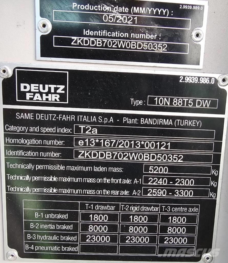 Deutz-Fahr 5090 트랙터