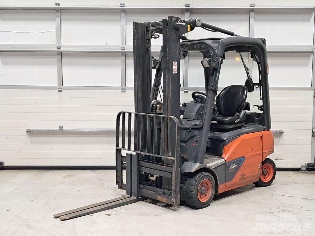 Linde E16P-02 전동 지게차